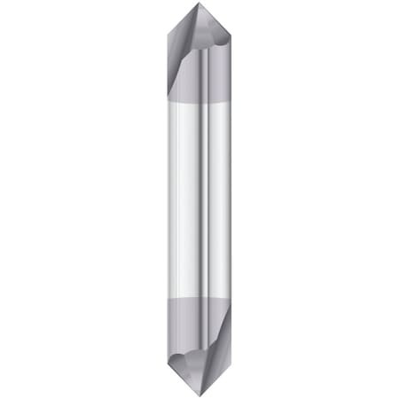 Fullerton Tool 60/90/120 Degree End Style - 3730 Chamfer Mill GP End Mills, TIALN, Straight, Chamfer, Standard, 1/4 36094